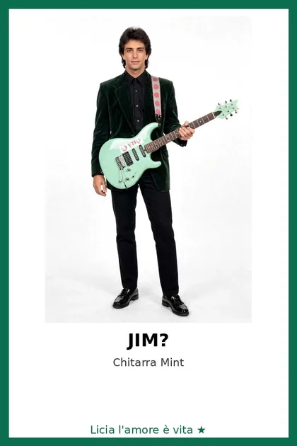 Carta olografica di Chitarra Mint