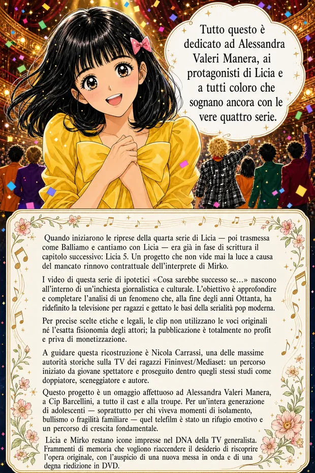 Tavola finale con lettera dell’autore
