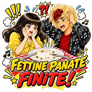 Adesivo: Fettine panate finite!